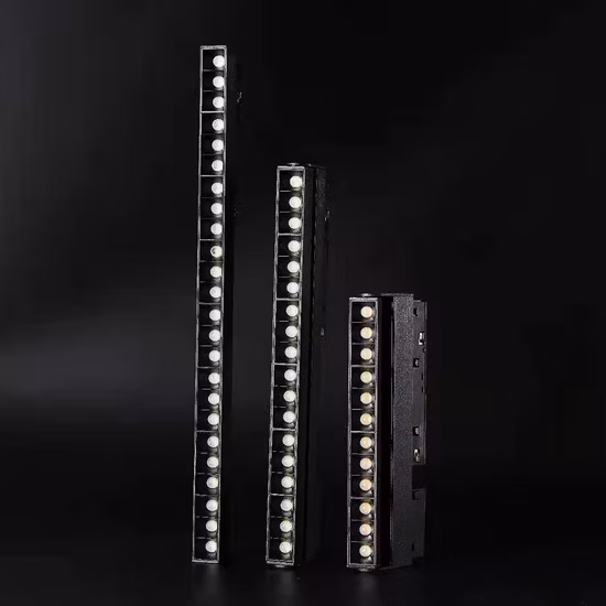 La pista magnética DC48V del bajo voltaje LED del sistema ligero ahuecó montada en la superficie